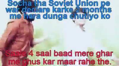 Normie meme. (ft. Priyal as Hitler)