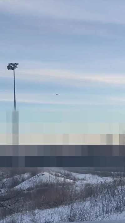 Operator POV footage of an Elka drone-killer device taking down a Ukrainian kamikaze drone over Belgorod (3-1-26)