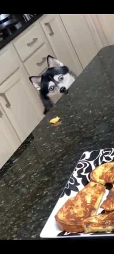 There goes the cheese