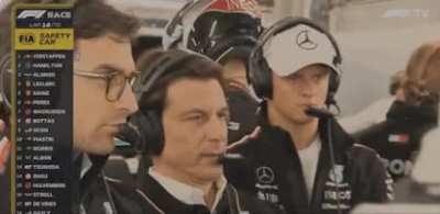 Toto mocking Alonso