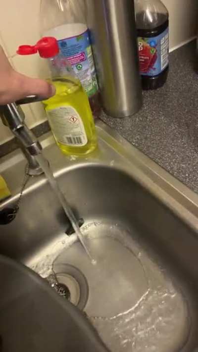 So Today the water tap started singing …