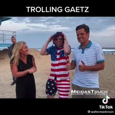 Matt Gaetz gets trolled about his allegations of pedophilia