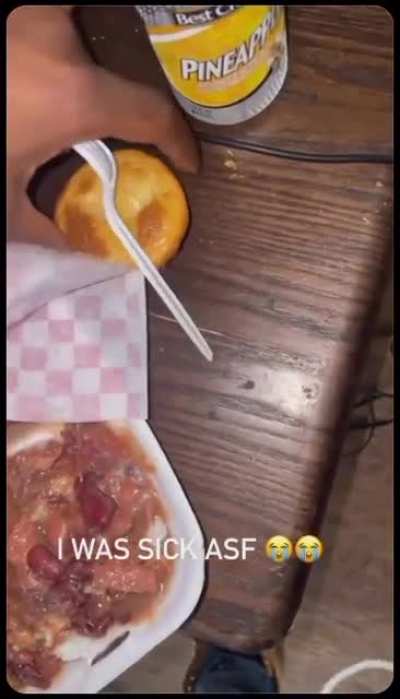 I feel for the guy and his soul food