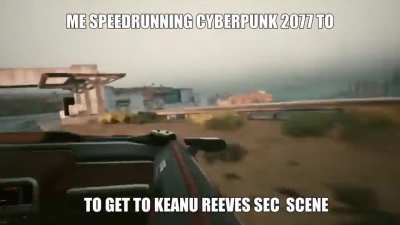 Cyberpunk speedrun