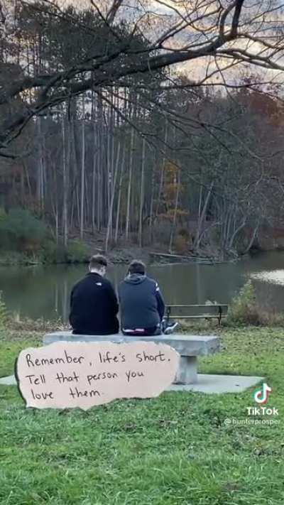 Note to strangers