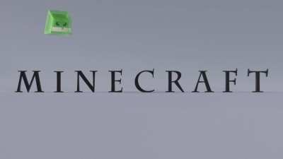Decided to make a very slimy Minecraft Pixar intro!