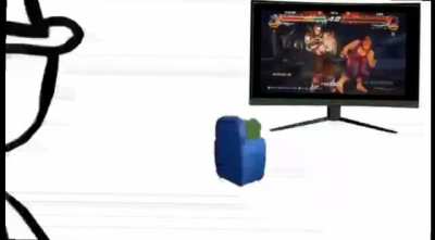 No dad, akuma just death comboed me.
