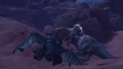 When a monster helps you deal with Black Diablos: