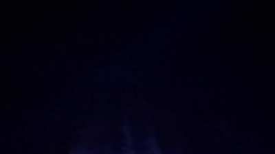 the back of a cruise ship at night…