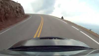Misato driving back home