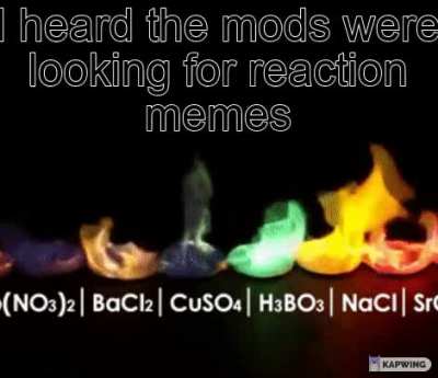 You get a reaction, and you get a reaction, and YOU get a reaction!!