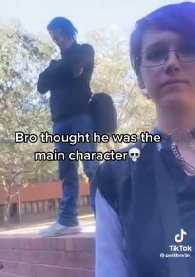 Bro thinks he’s on Team Rocket