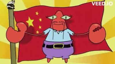 Mr.Krabs sings 