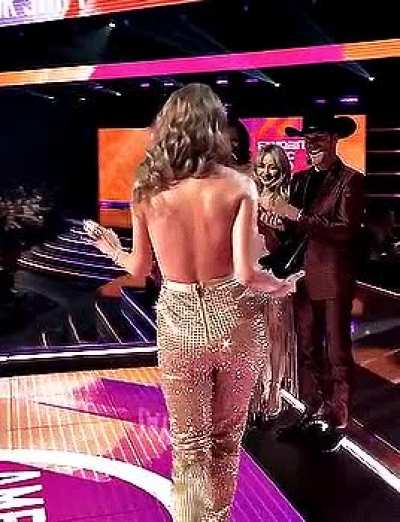 Her backside is an amazing view