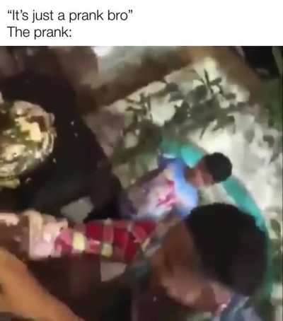 The poor child