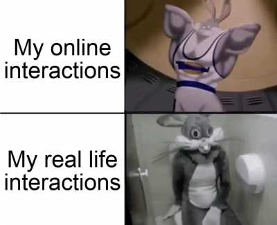 My social skills don't even exist