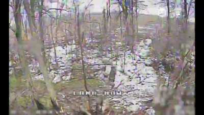 Multiple Russian soldiers struck by Ukrainian 414th UAS Brigade 