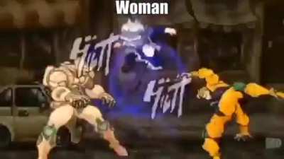 AHH DIO HAVE SOME MERCY MANN