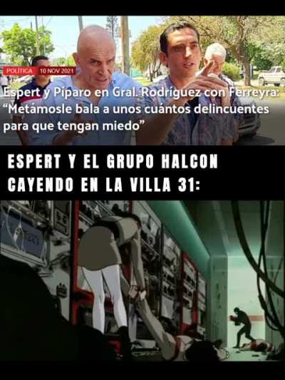 Con Espert no se jode... Re agresivo el pela