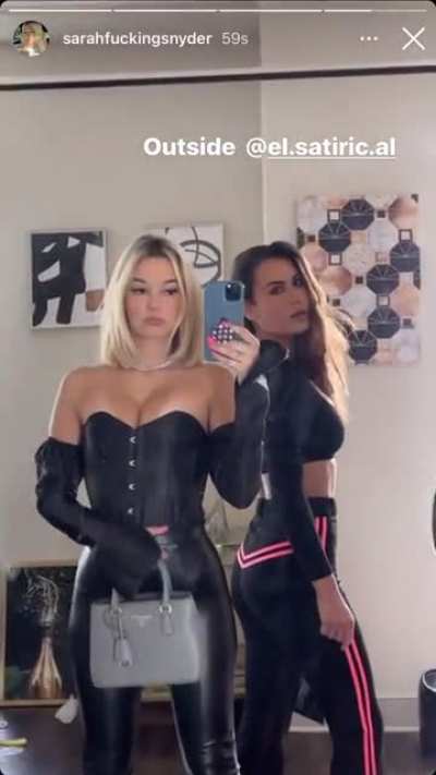 All black leather