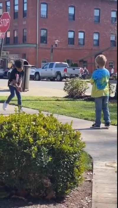 Kiddie dance battle