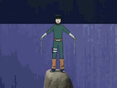 What was your first thought of Rock Lee removing his Weights?