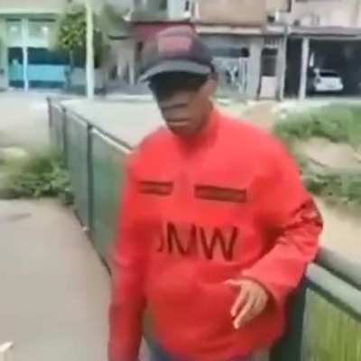 Mufa se recusando a tirar foto com os viewers