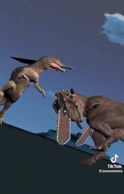 Chainsaw saur