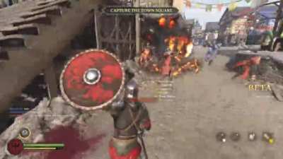 The Medieval Captain America! (not my clip, all credit goes to 'Stay in the grave' on YouTube)