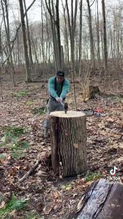 No way he just split this