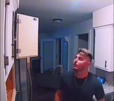 The fact it took him a moment to realize