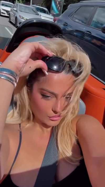 Sun, shades and car | IG March 2025