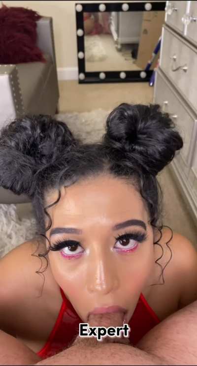 Can I practice my cock sucking skills on you instead?