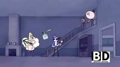 Omni man in regular show⁉️⁉️⁉️