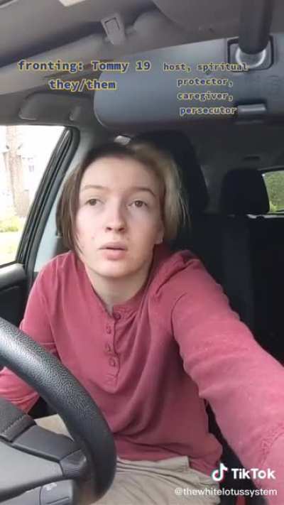 Because when you are in control of your fake disorder you can just drive whenever and not worry about it 🤪