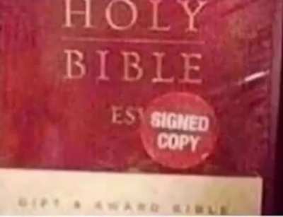 signed by who?
