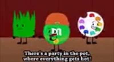me at the school talent show
