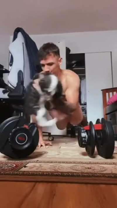 Working out with your personal trainer