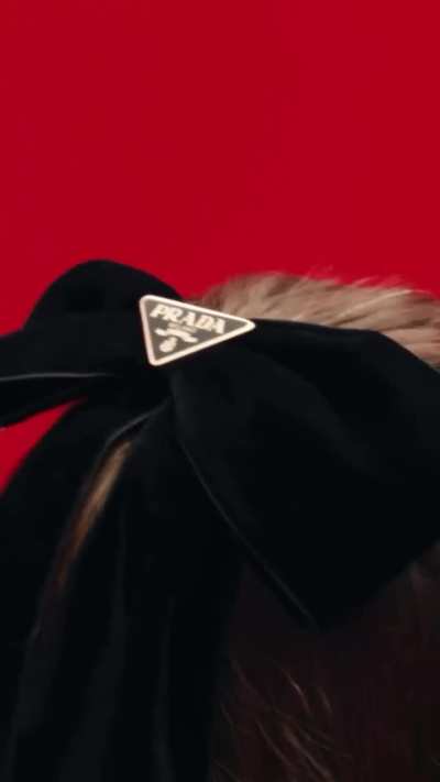 For Prada 2024 Holiday campaign from Prada Instagram December 7th 2024