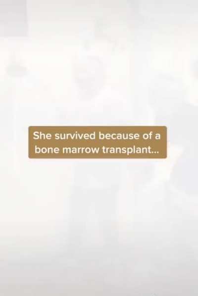 Cancer survivor gets to meet donor that saved her life