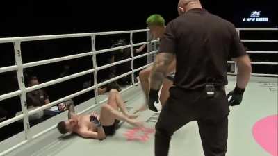 One of the worst beating I’ve seen and he did it with only leg kicks (sound on)