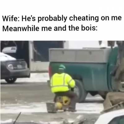 Those guys are having the time of their lives