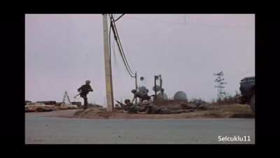 Veitnam Combat footage of events leading to Tet Offensive and eventually to the attack on Tan Son Nhut Air Base 1968(music not added by me)