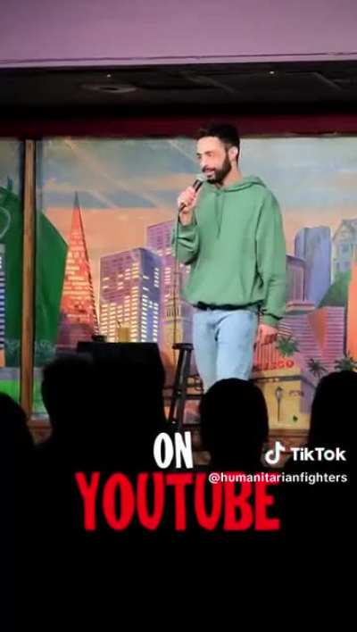 Sammy Obeid is a Palestinian comedian