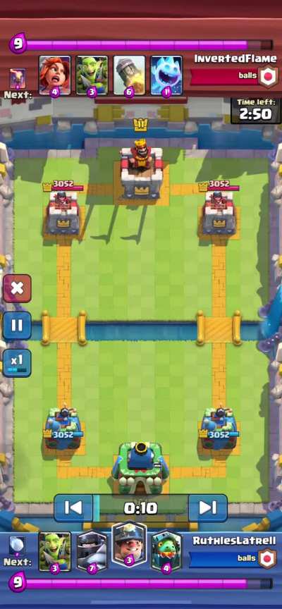 I 1v1ed my fried who is in arena 7… 💀