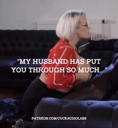 Your wife can't apologize enough. (Imagefap: GoonerAudioLabs)