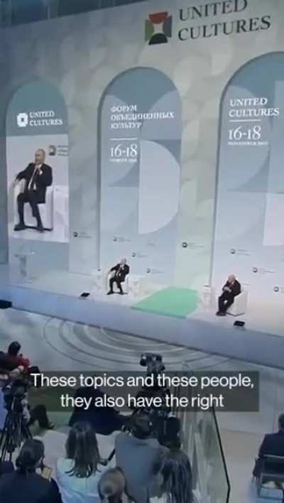 Putin Says LGBTQ Community Is Part of Russian Society. Thoughts? Please note that I have nothing against them.