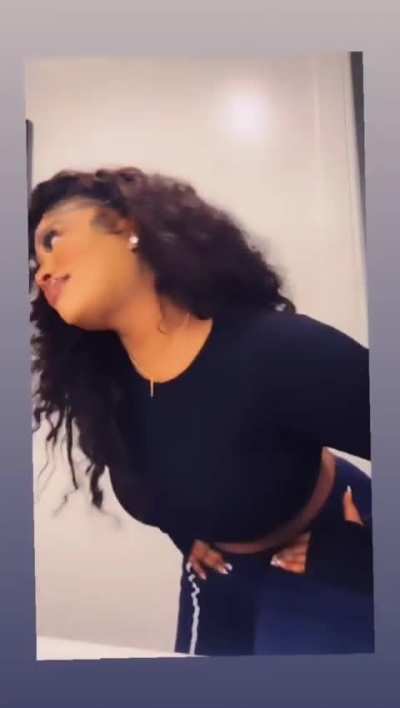 She knew to turn around
