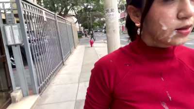 Having fun with a fan