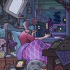 Sleeping cat